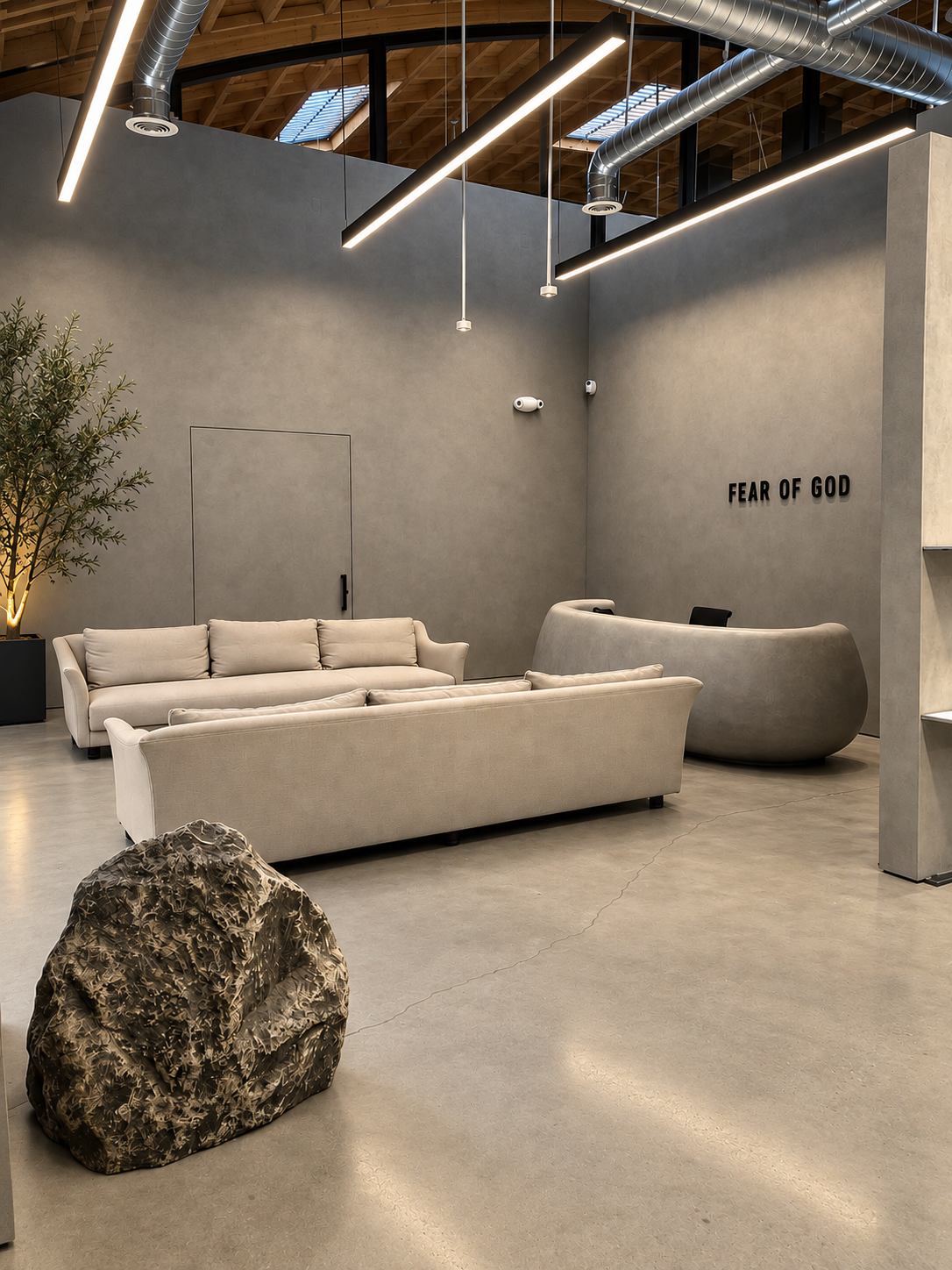 custom Architectural Linear Led Lights installation Los Angeles