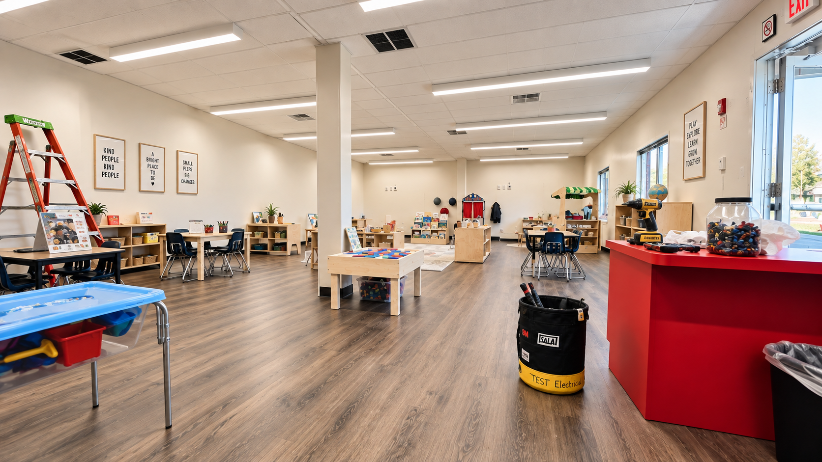 Architectural Linear Led Lights installation Los Angeles
